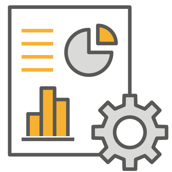 Automated reporting icon